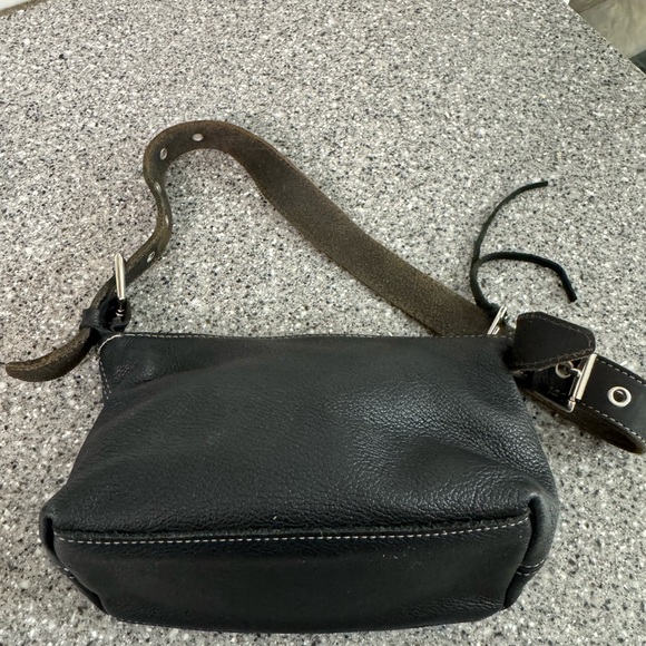 Harley-Davidson Black Crossbody Bag with White Logo - Picture 5 of 5